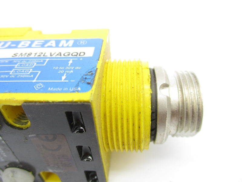 BANNER ENGINEERING SM912LVAGQD 10-30VDC UNMP