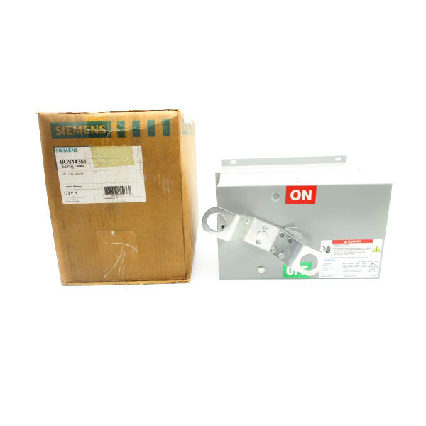 SIEMENS BOS14351 600VAC 30A (AS PICTURED) NSMP