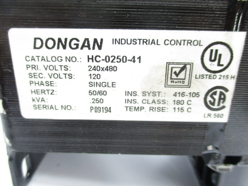 DONGAN HC-0250-41 240X480V NSMP