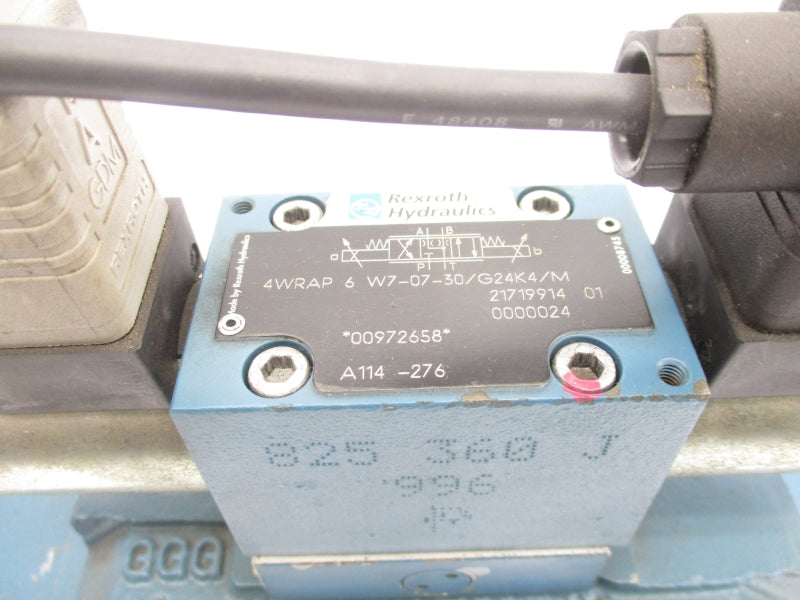 REXROTH 4WRKE25R5-350L-30/6EG24K31/A1D3M-622 24V UNMP