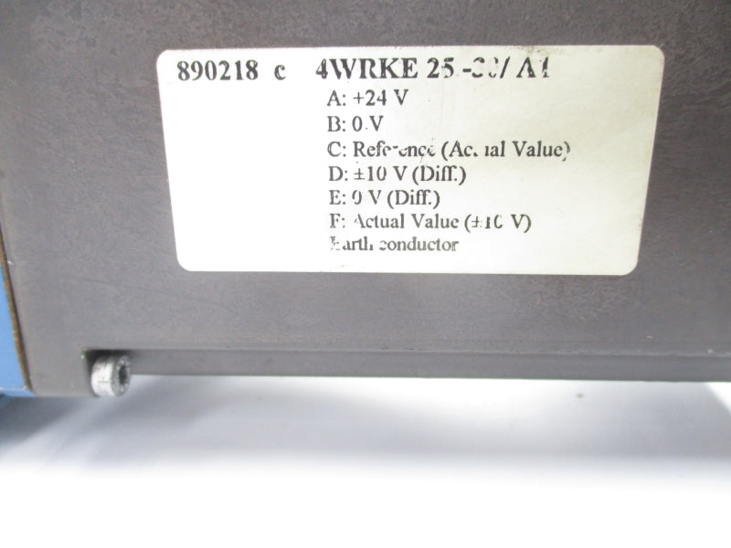 REXROTH 4WRKE25R5-350L-30/6EG24K31/A1D3M-622 24V UNMP
