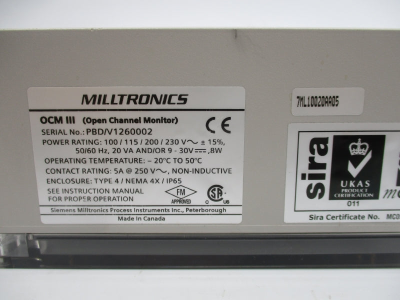 SIEMENS OCMIII 7ML10020AA05 230V UNMP