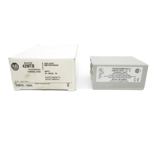 ALLEN BRADLEY 42MTB-5004 SER. B 20-30VDC (WH) NSMP