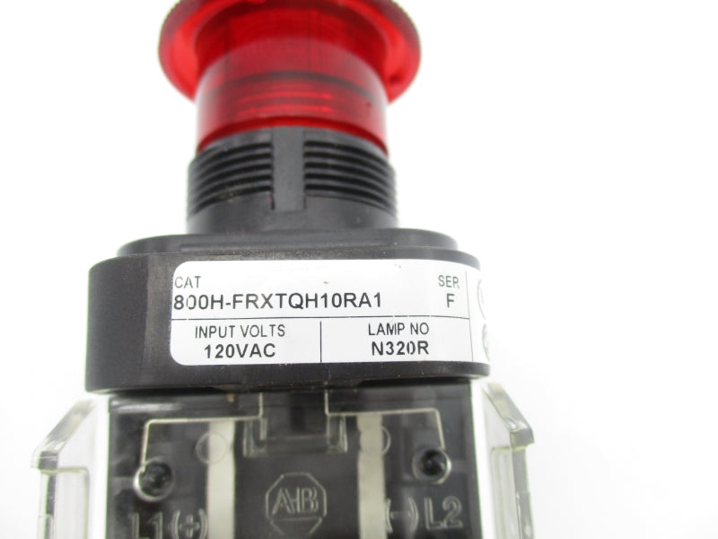 ALLEN BRADLEY 800H-FRXTQH10RA1 SER. F 120VAC NSNP