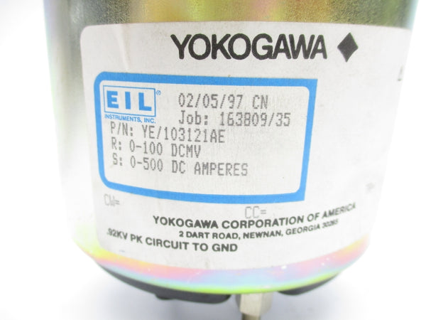 YOKOGAWA YE/103121AE 0-500A NSMP