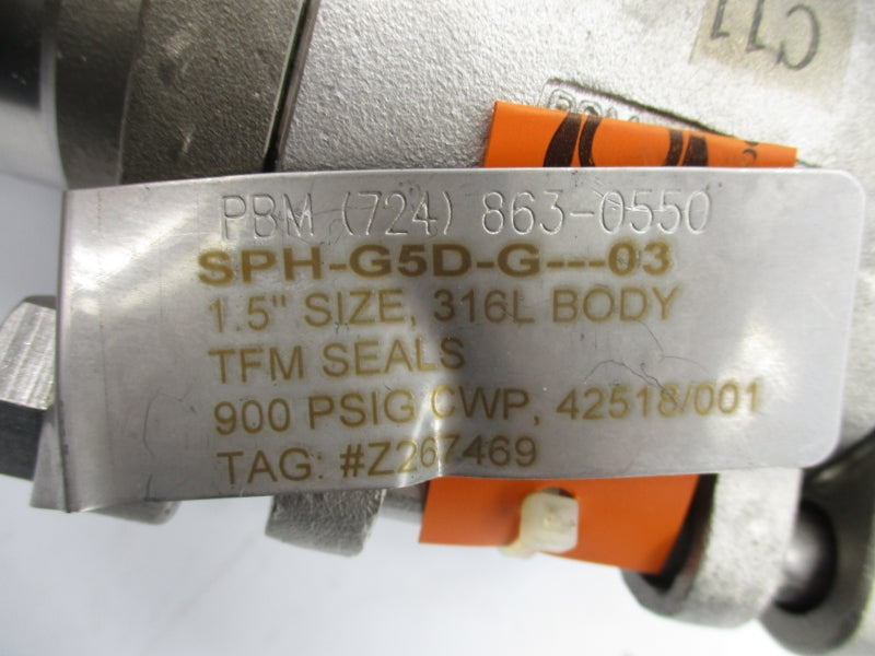 PBM SPH-G5D-G---03 900PSI 1.5" NSNP