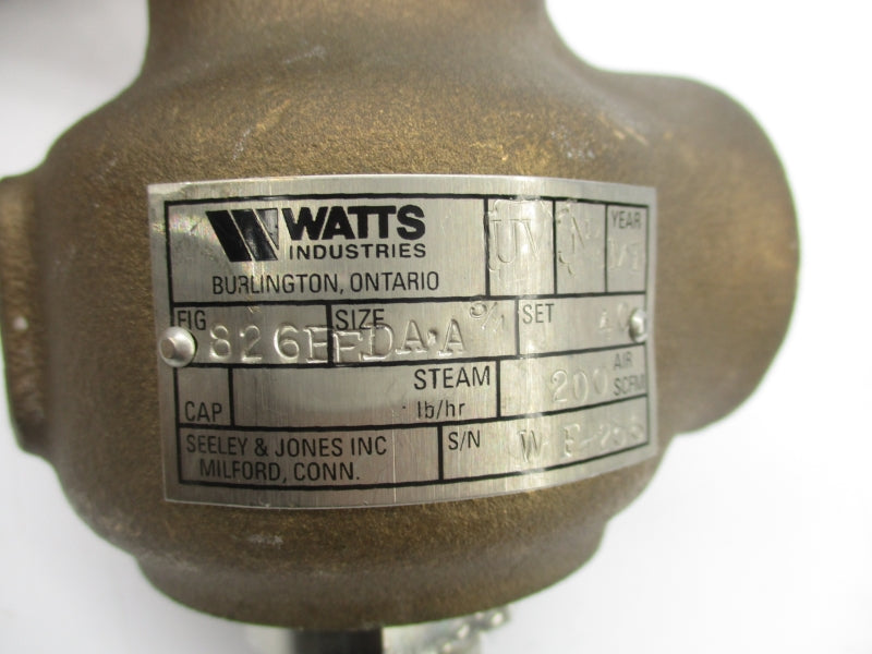WATTS 826EEDA-A 3/4" NSNP