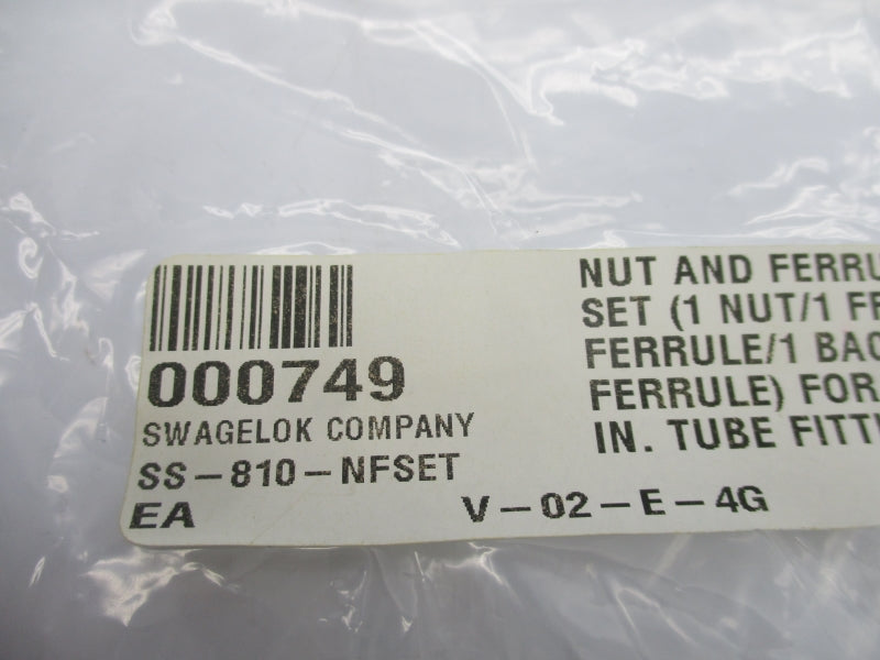 SWAGELOK SS-810-NFSET NSNP