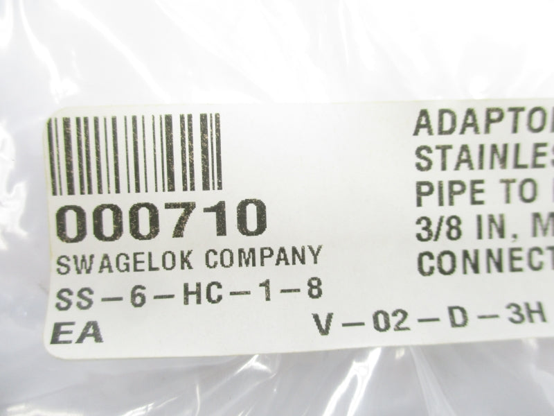 SWAGELOK SS-6-HC-1-8 NSNP