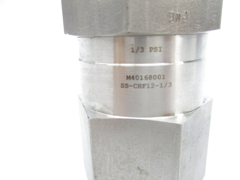 SPARE PART M40168001 SS-CHF12-1/3 1/3PSI NSNP