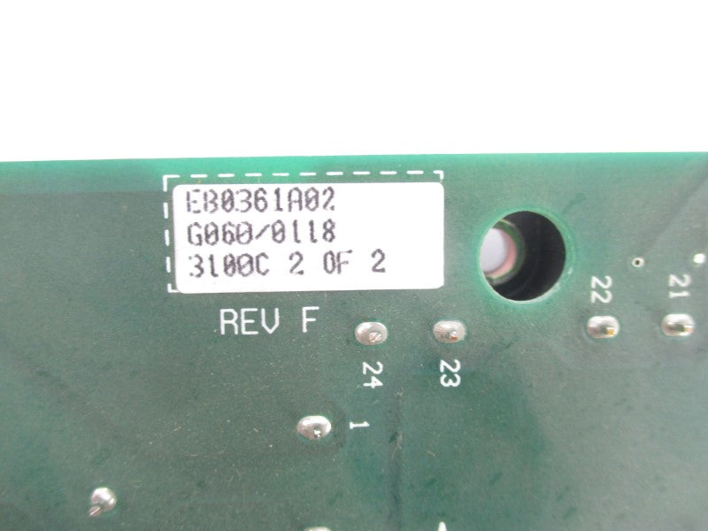 BALDOR EB0361A02 G060/0118 REV. F UNMP