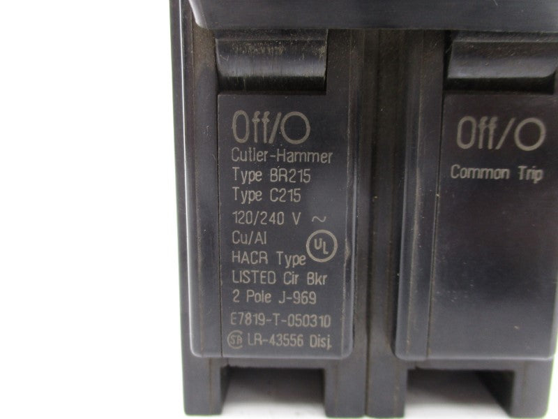 CUTLER HAMMER BR215 120/240V 15A UNMP