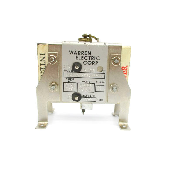 WARREN ELECTRIC CDF-12-230-55*3 208/240VAC 150PSI UNMP