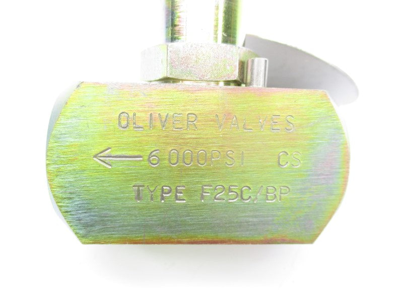 OLIVER VALVES F25C/BP NSNP