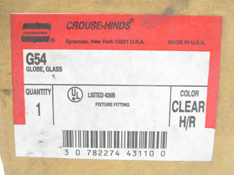 CROUSE HINDS G54 NSMP