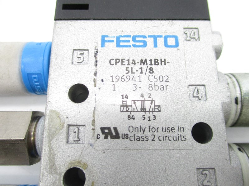 FESTO CPE14-M1BH-5L-1/8 196941 24VDC UNMP