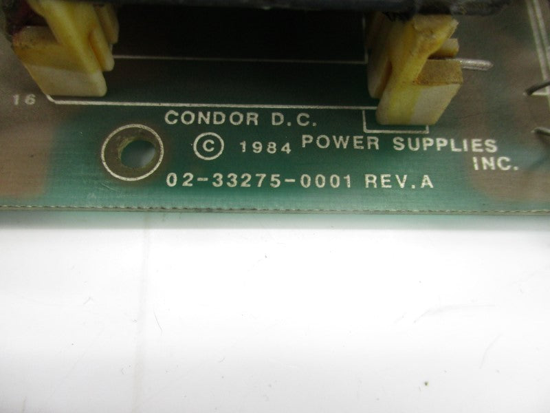 POWER SUPPLIES 02-33275-0001 REV. A UNMP