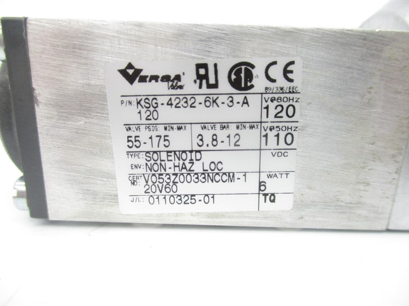 VERSA KSG-4232-6K-3-A120 110/120V 55-175PSI NSMP