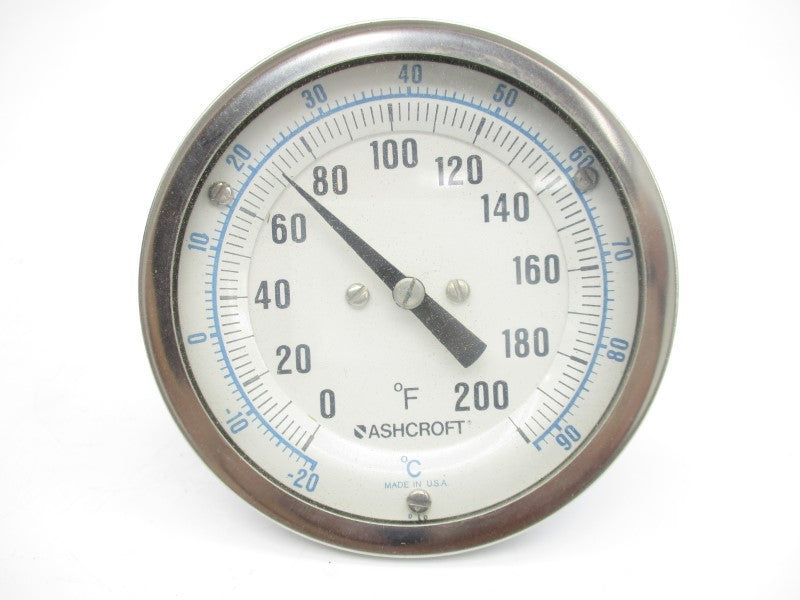 ASHCROFT 30EI60R025 0-200F 3" NSMP