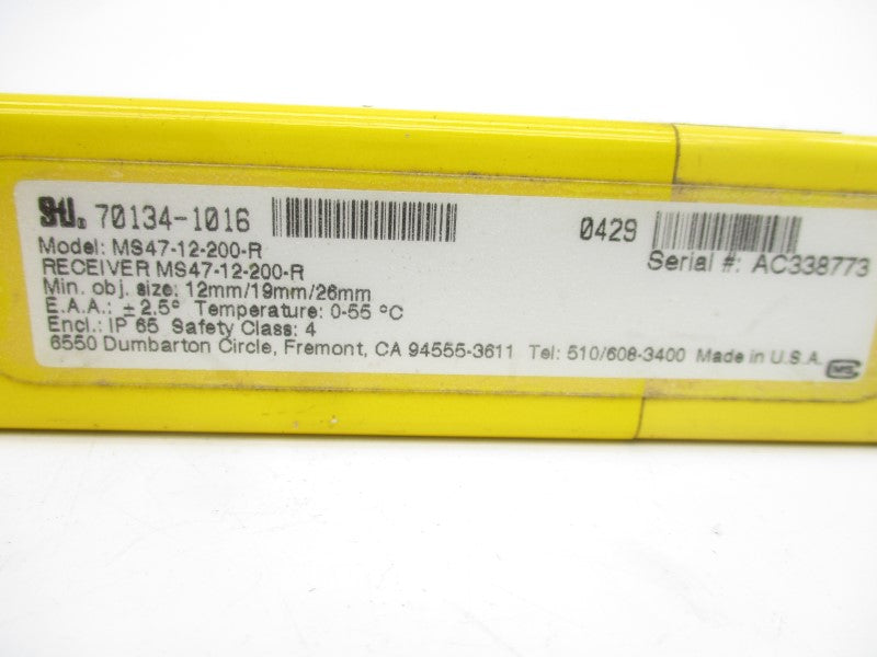 STI MS47-12-200-R 70134-1016 UNMP