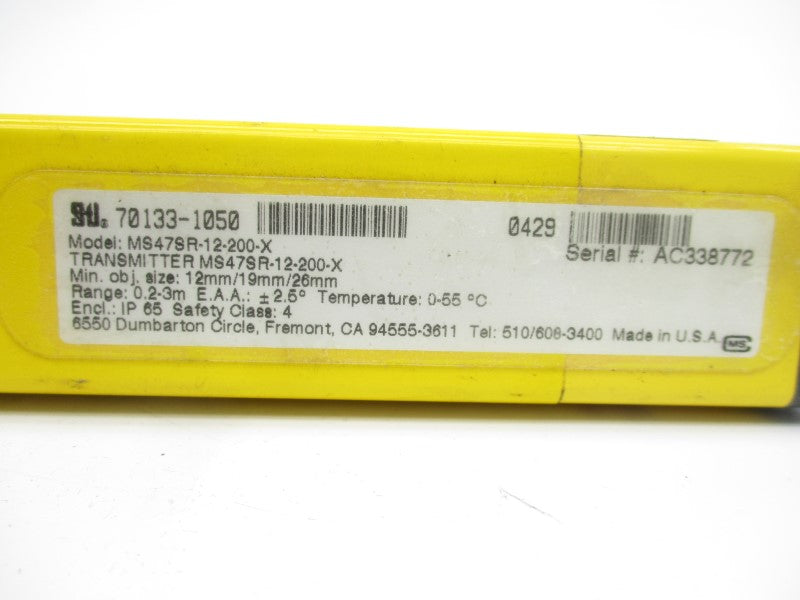STI MS47SR-12-200-X 70133-1050 UNMP
