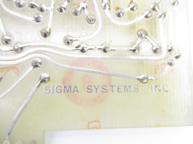 SIGMA SYSTEMS 5C851122 UNMP