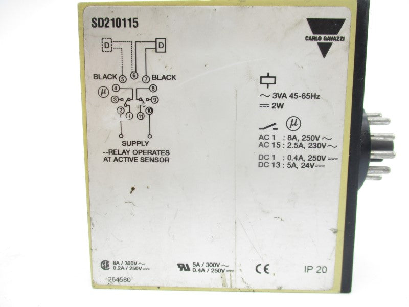CARLO GAVAZZI SD210115 250VAC 8A UNMP