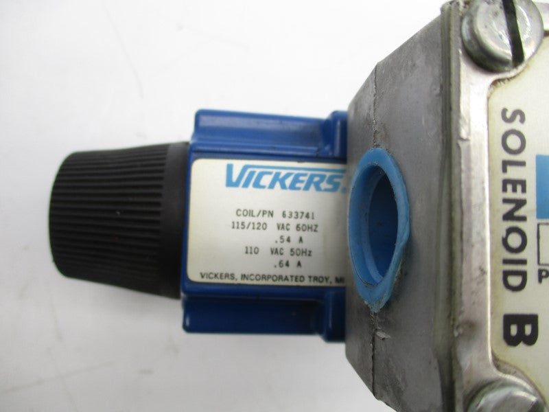 VICKERS DG4V-3-6C-M-W-B-40-S324 115/120VAC 0.54A 3000PSI UNMP