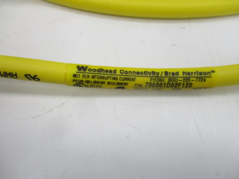 WOODHEAD 706001D02F120 250V 4A NSNP