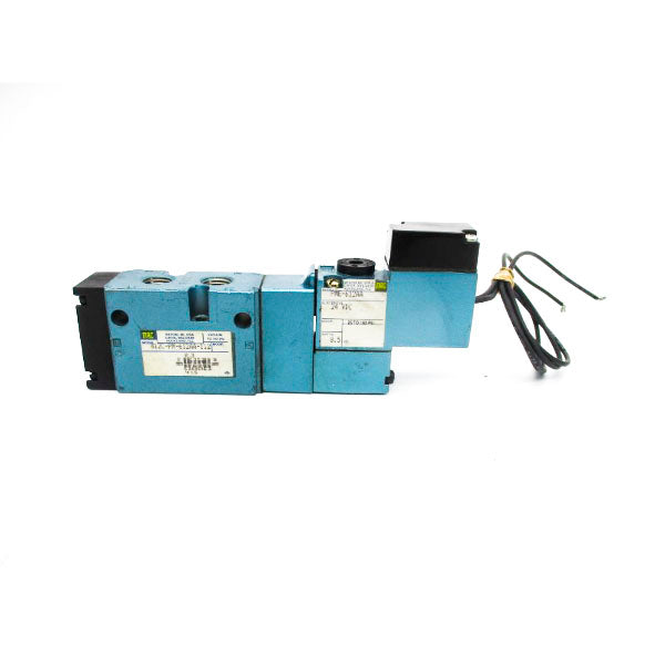 MAC 812C-PM-612AA-112 24VDC 25-150PSI UNMP