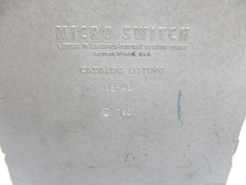 MICRO SWITCH 18PA3 (GREY) NSNP