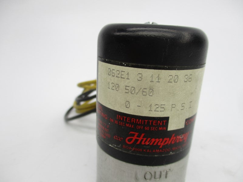 HUMPHREY 062E13112036 120V 125PSI UNMP