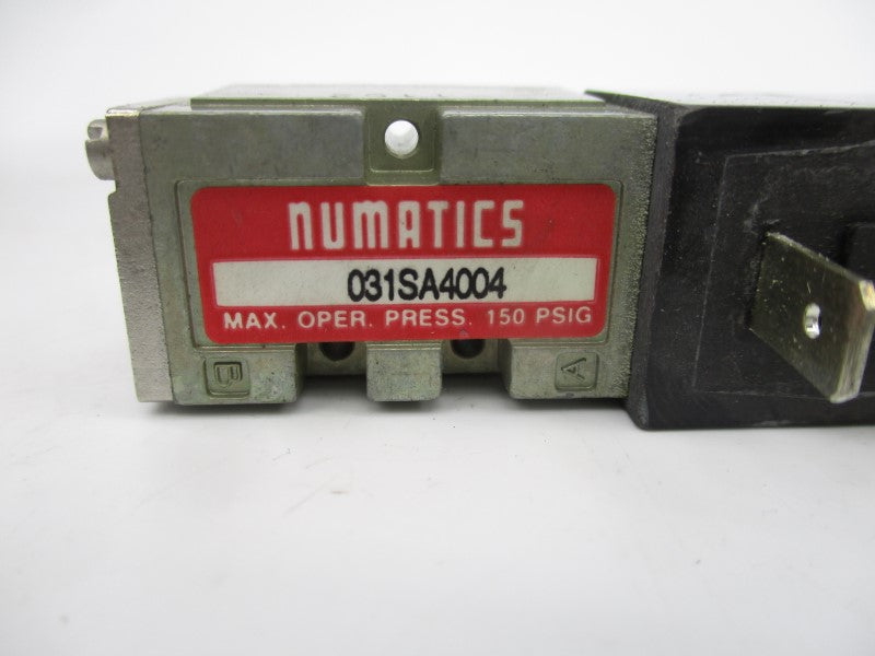 NUMATICS 031SA4004 24VDC 150PSI UNMP