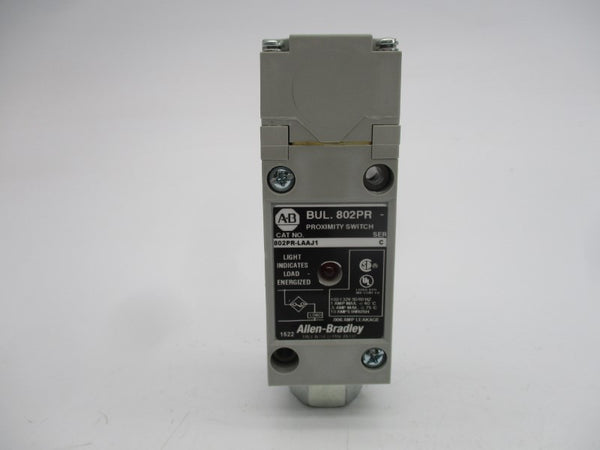 ALLEN BRADLEY 802PR-LAAJ1 SER. C 102-132VAC 10A (WH) NSMP