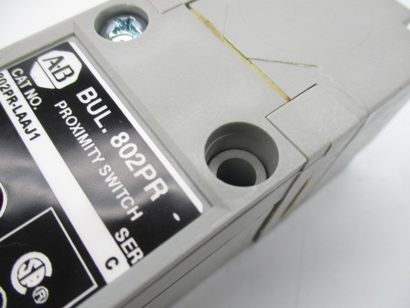 ALLEN BRADLEY 802PR-LAAJ1 SER. C 102-132VAC 10A (WH) NSMP