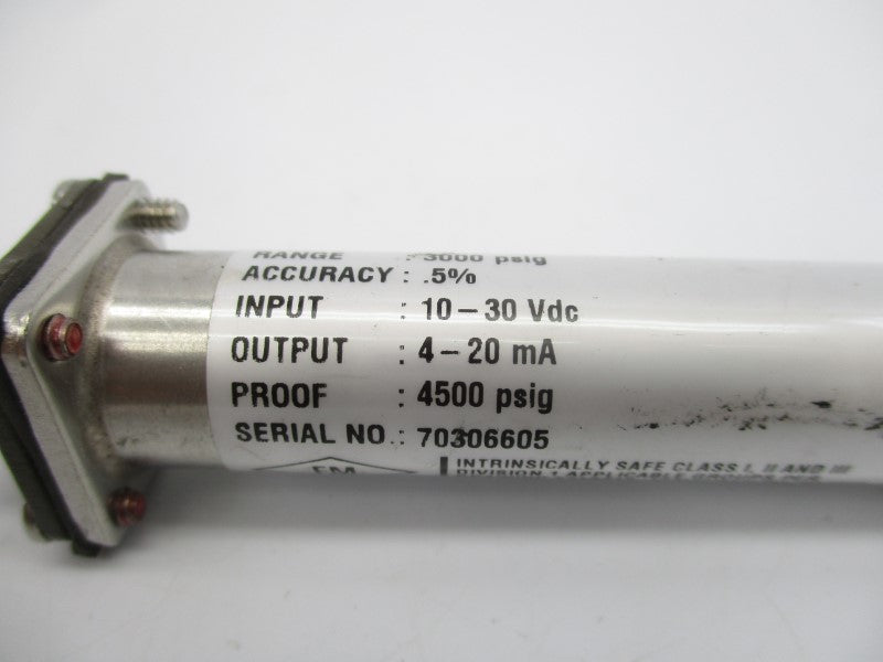 ASHCROFT K15M0242B43000#-XFM 10-30VDC 4500PSI NSNP