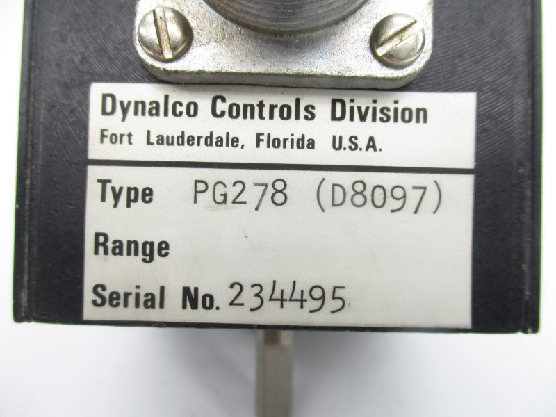 DYNALCO PG278 D8097 NSNP