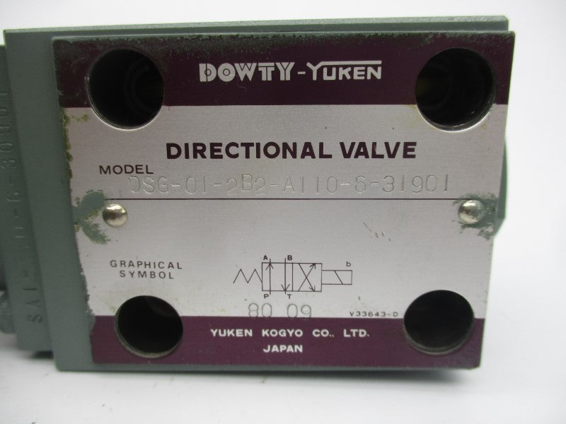 YUKEN DSG-01-2B2-A110-6-31901 NSMP
