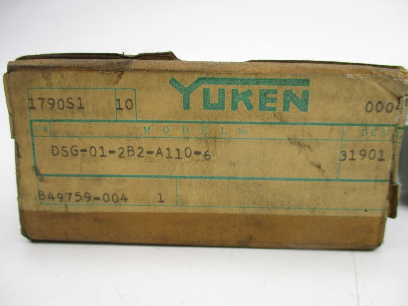 YUKEN DSG-01-2B2-A110-6-31901 NSMP