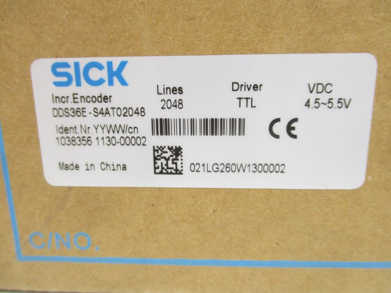 SICK DDS36E-S4AT02048 4.5-5.5VDC NSMP