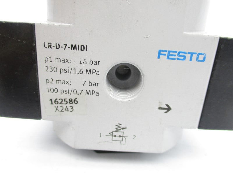 FESTO LR-D-7-MIDI 162586 230PSI UNMP
