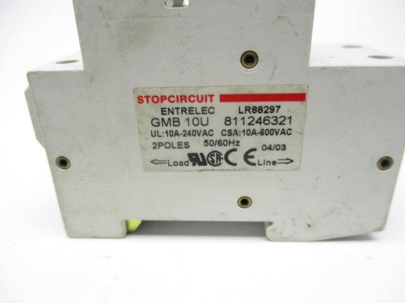 STOPCIRCUIT GMB10U 600VAC 10A UNMP