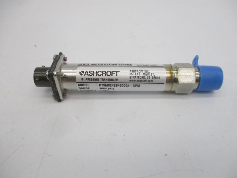 ASHCROFT K1-5-M02-42-B4-XFM 10-30VDC 3000PSI NSMP