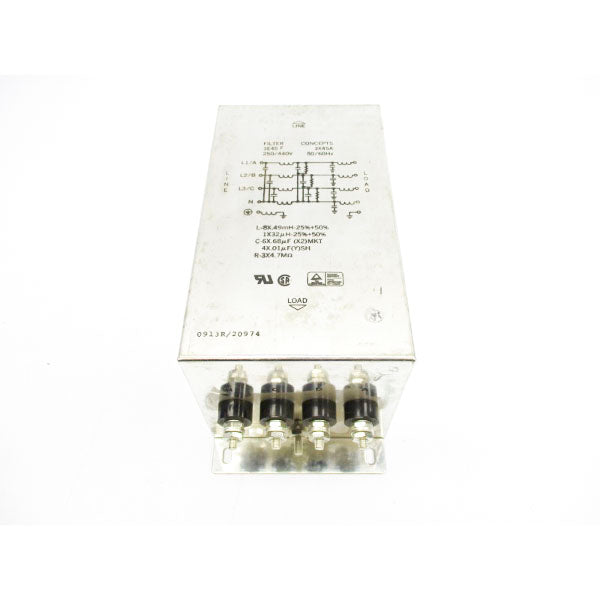 FILTER CONCEPTS 3E45F 250/440V NSNP