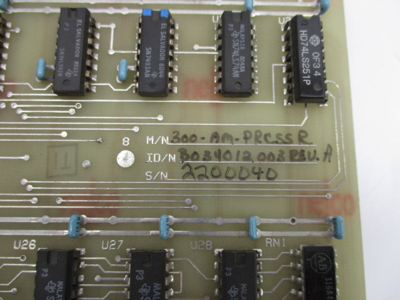 ISSC 300-AM-PRCSSR B-34-09-002 REV. A UNMP