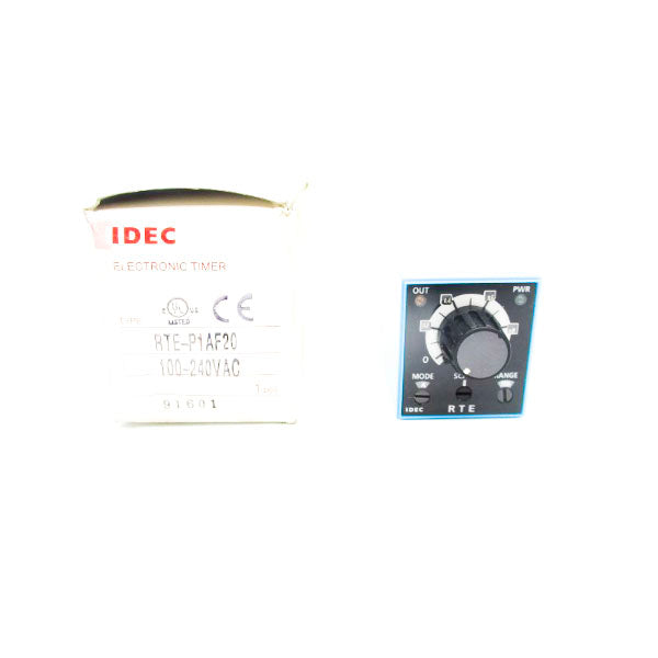 IDEC RTE-P1AF20 100-240VAC 10A 0-1M NSMP