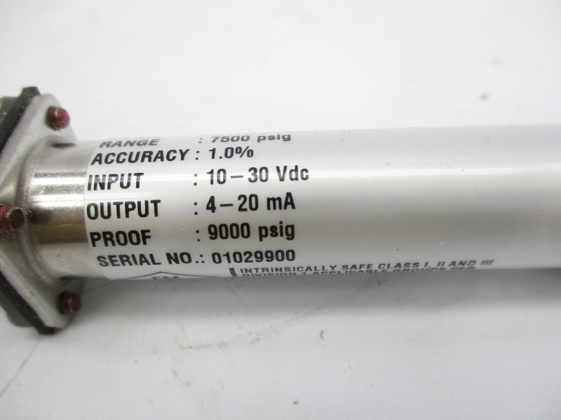 ASHCROFT K1-7-M02-42-B4-XFM 10-30VDC 7500PSI NSMP