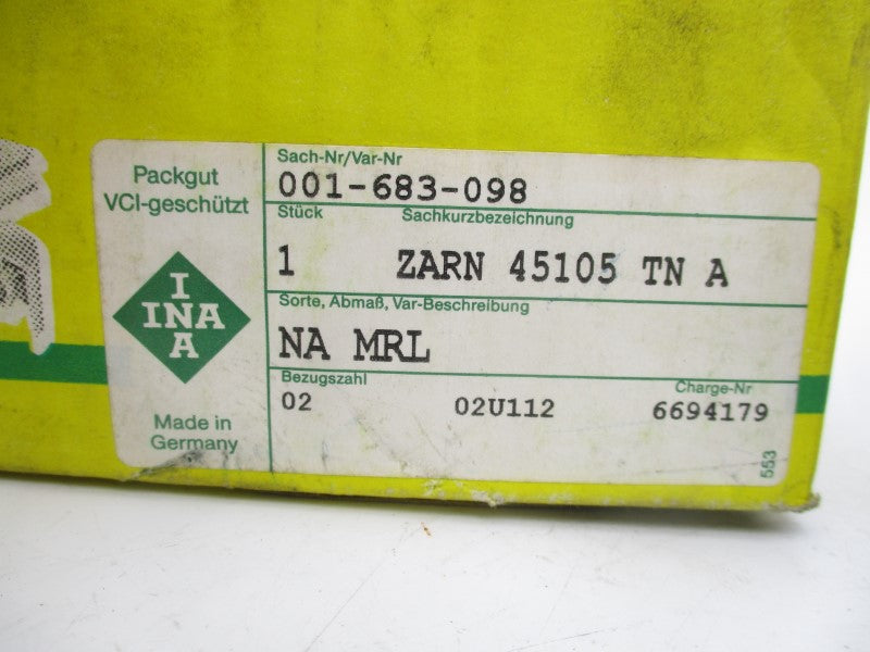 INA ZARN45105TNA 001-683-098 NSMP