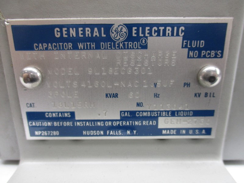 GENERAL ELECTRIC 9L18ECG301 18L15RH 4160V UNMP