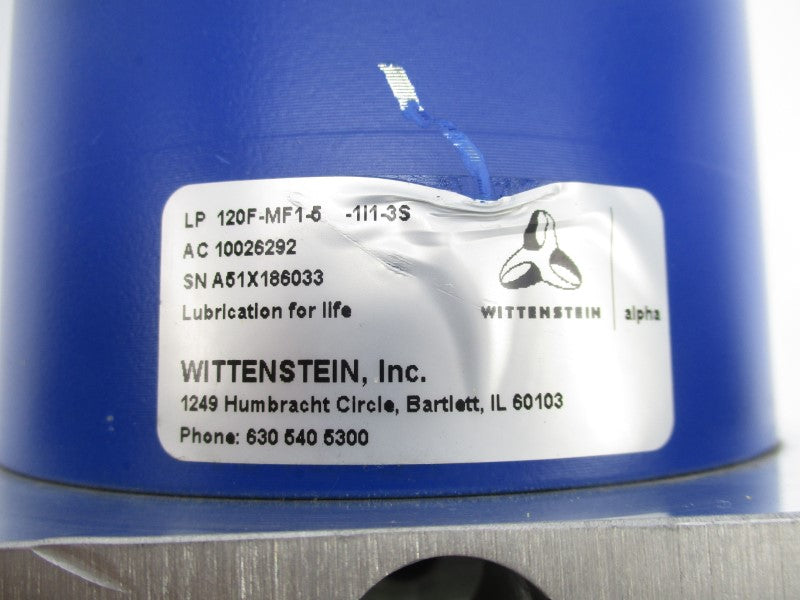 WITTENSTEIN LP120F-MF1-5-1I1-3S UNMP